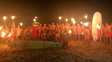 Marcha de Antorchas en homenaje a los guardavidas fallecidos