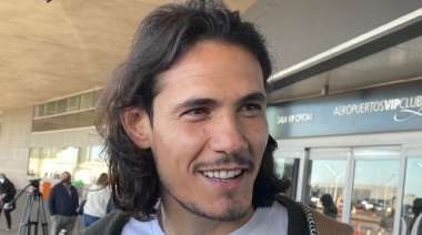 La palabra de Cavani en su llegada a Uruguay: “Boca es el más grande de Sudamérica y del mundo”