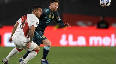 Messi valoró la victoria ante Perú y le apuntó al árbitro