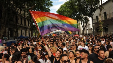 Movilización LGBTIQ+ contra las amenazas del presidente Javier Milei