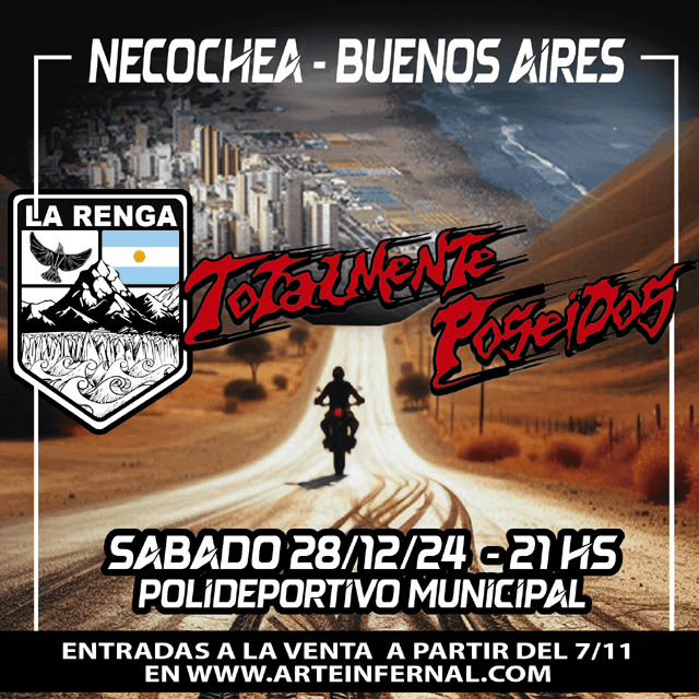 La Renga a Necochea
