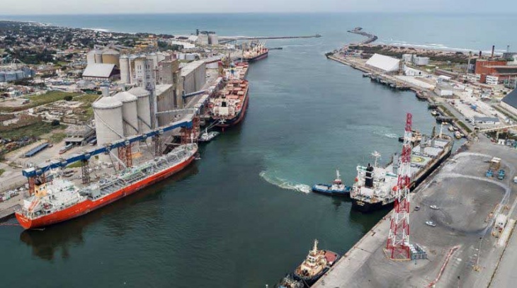 Puerto Quequén.