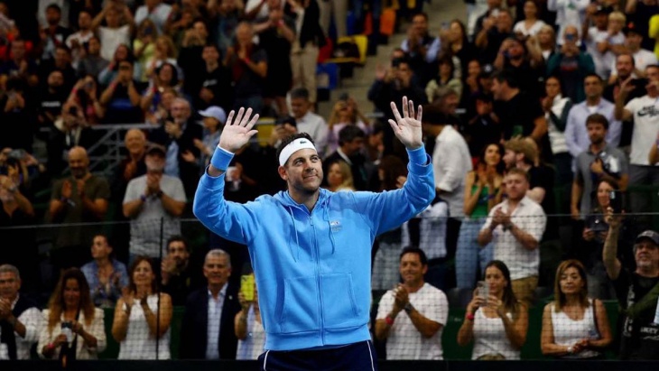 Despedida de Del Potro.
