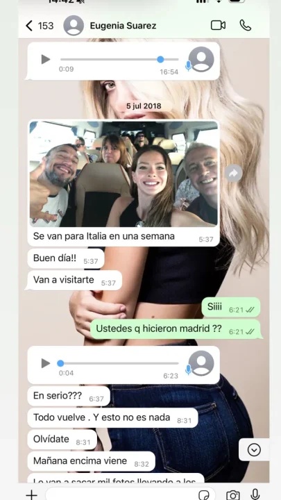 Chats de wanda con la china