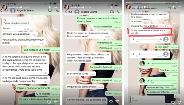 Chats entre wanda y la china