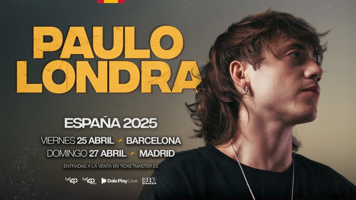 Paulo Londra vuelve a España.