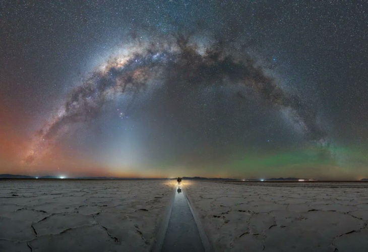 Fotografía de la Vía Láctea.