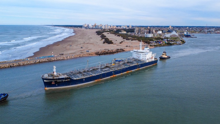 Puerto Quequén, actividad.