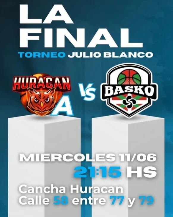 Final Basquet Necochea.