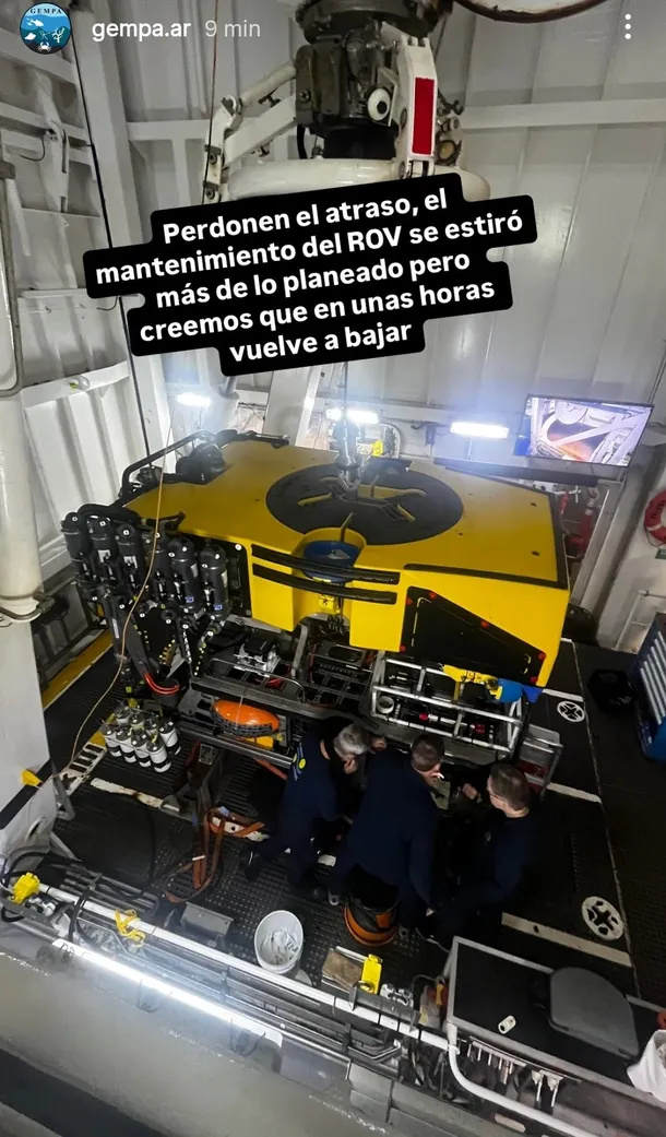CONICET, expedición cañón de Mar del Plata