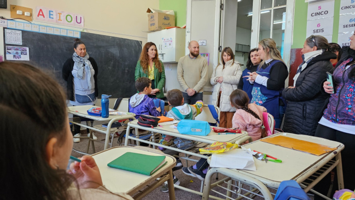 Puerto Quequén ayuda a las escuelas