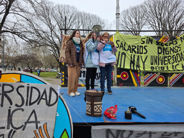 Marcha por la Universidad Pública.