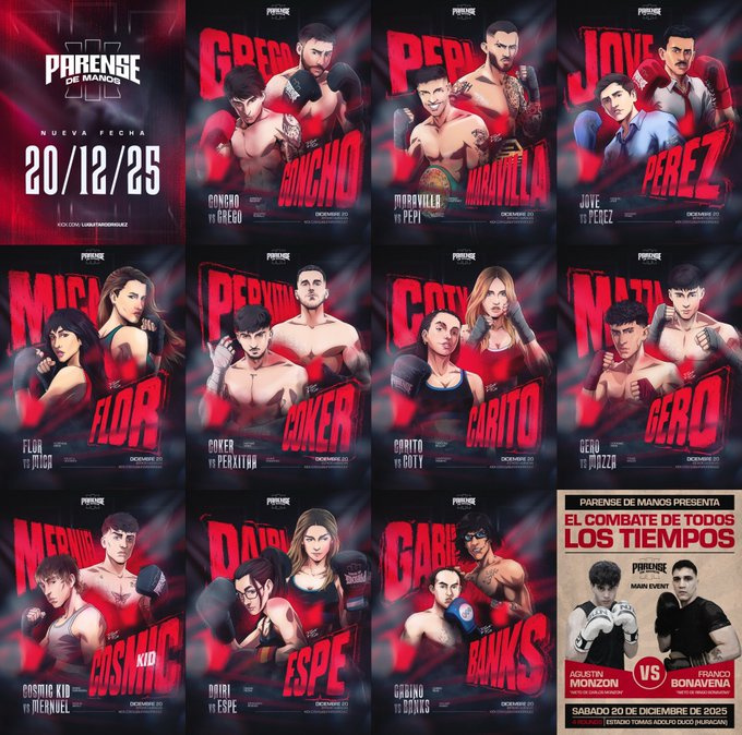 Cartelera Parense de Manos 3.