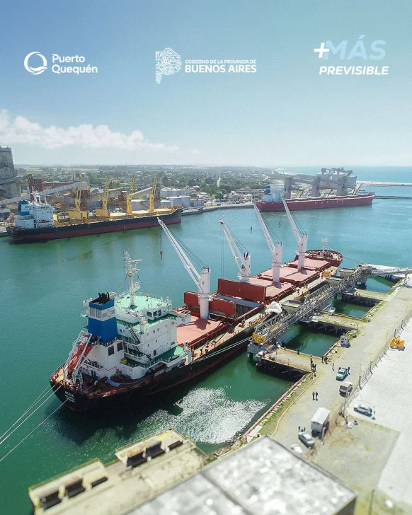 Movimientos del Puerto Quequén.