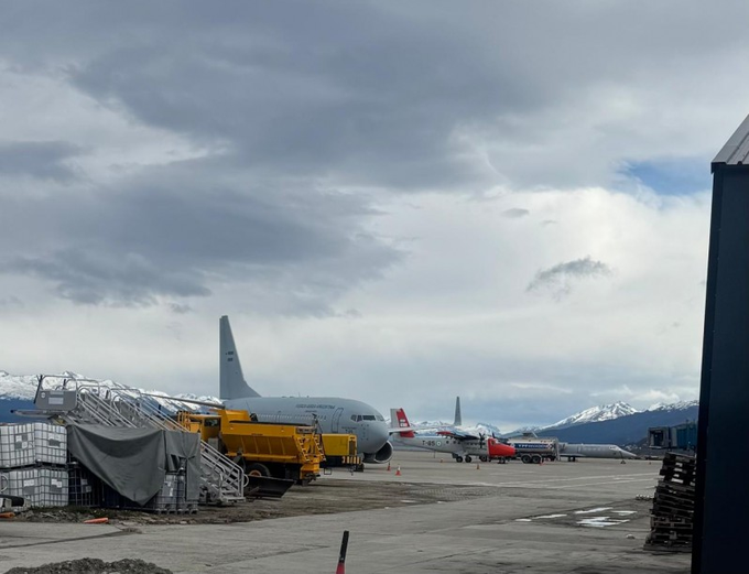 Gastos de Milei en Ushuaia.