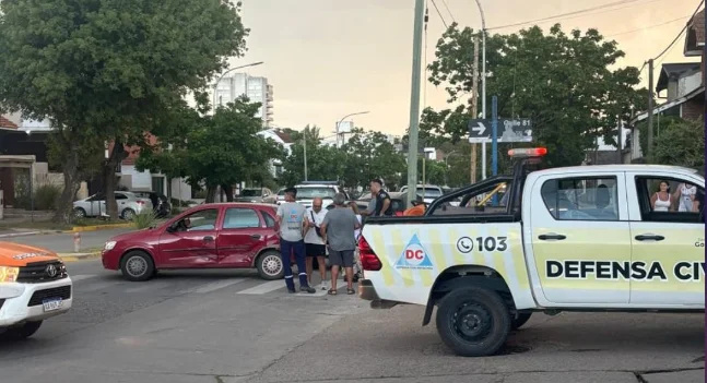 Defensa civil en Necochea.