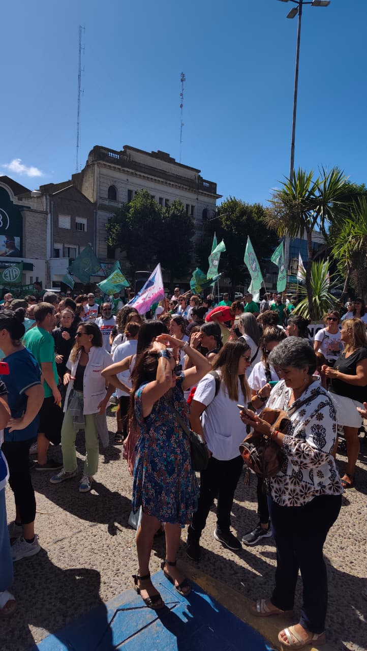 Paro general en Necochea.