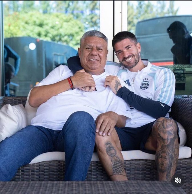 Chiqui Taía con De Paul