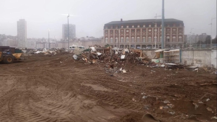 Desalojo de 'la saladita de la Bristol'