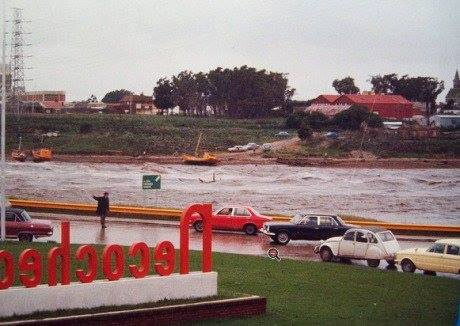 Inundación de 1980 en Necochea.