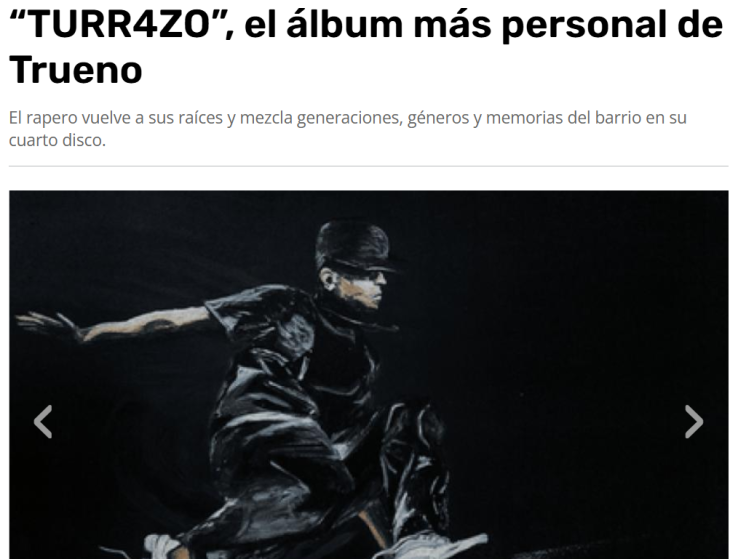 Turr4azo el nuevo álbum de Trueno
