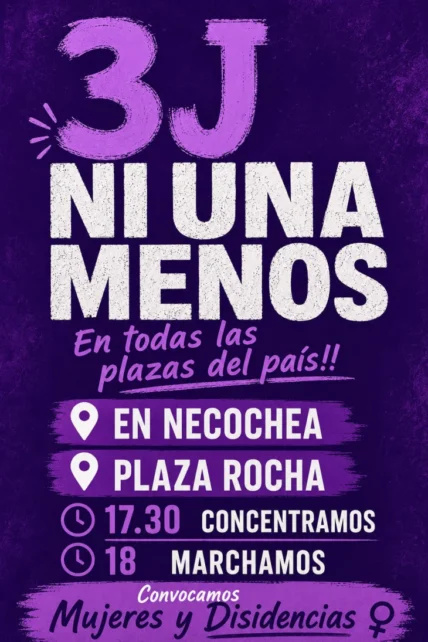 Ni Una Menos en Necochea
