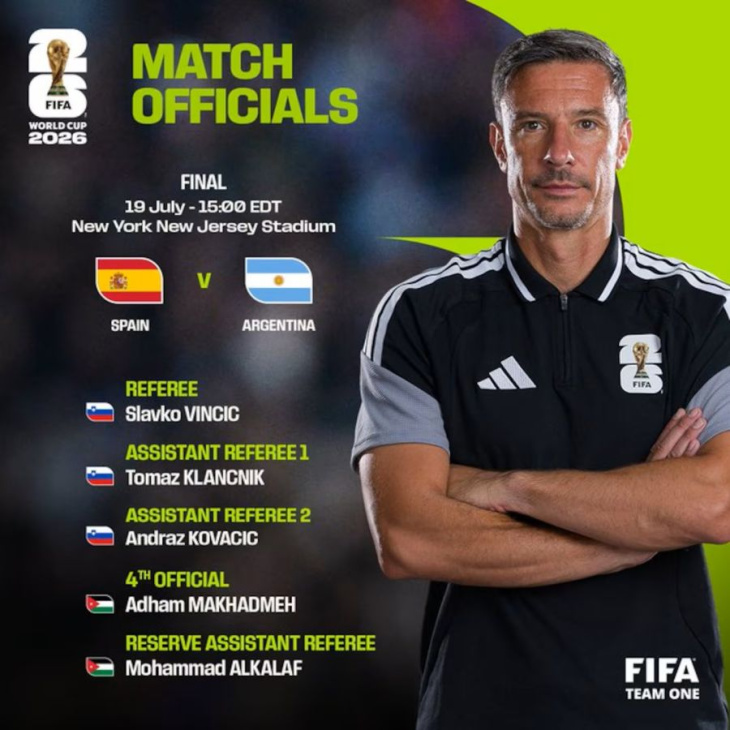 Arbitro Final del Mundo.