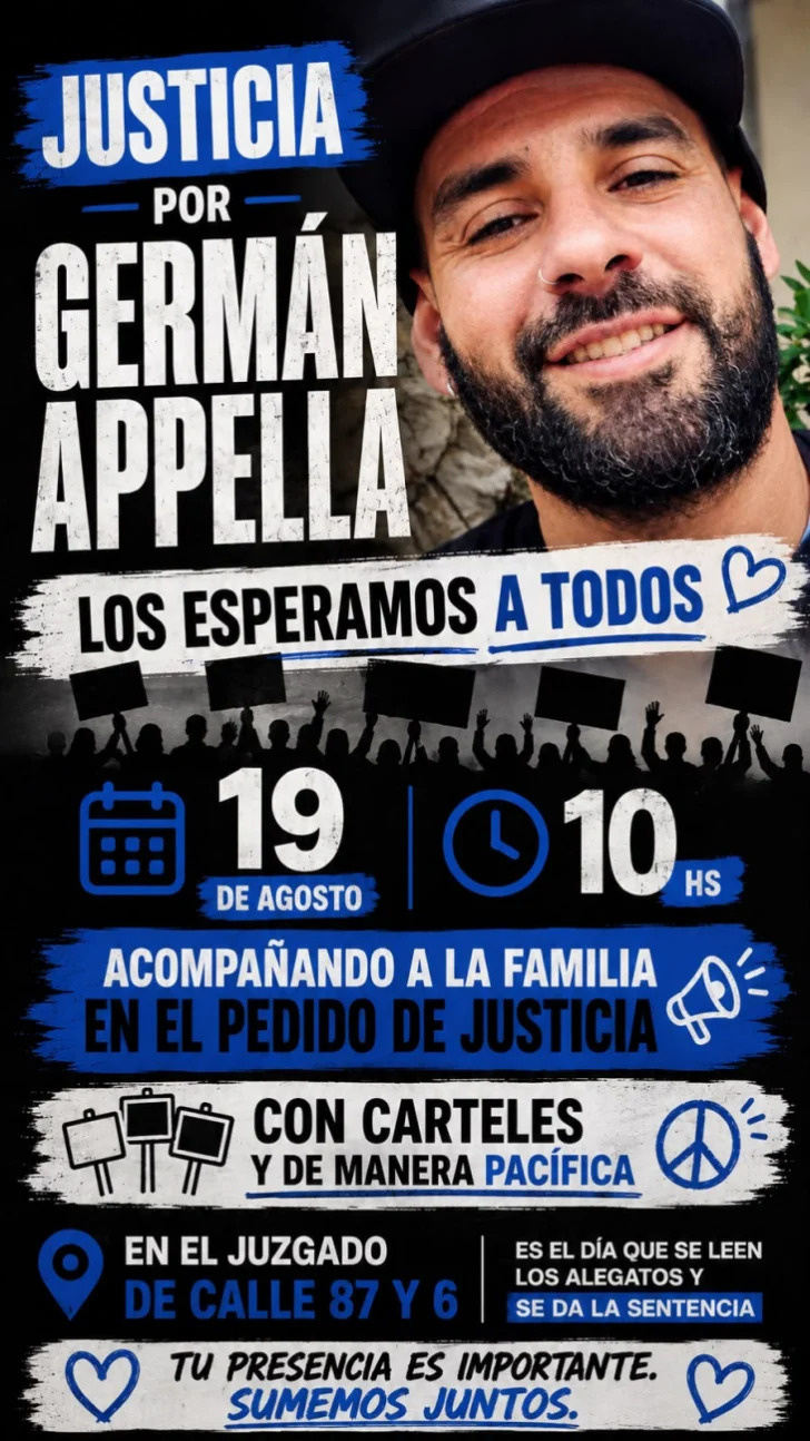 Justicia por german apella
