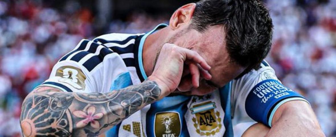 Lionel Messi anunció su retiro de la Selección argentina