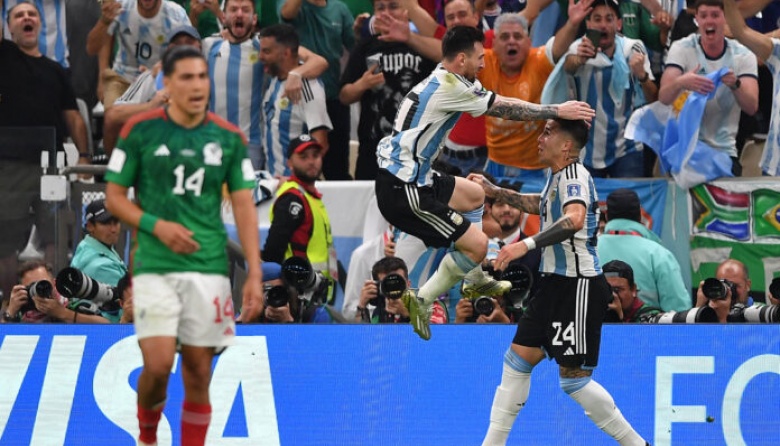 Con dos golazos de Messi y Enzo Argentina le ganó a México y recuperó la esperanza