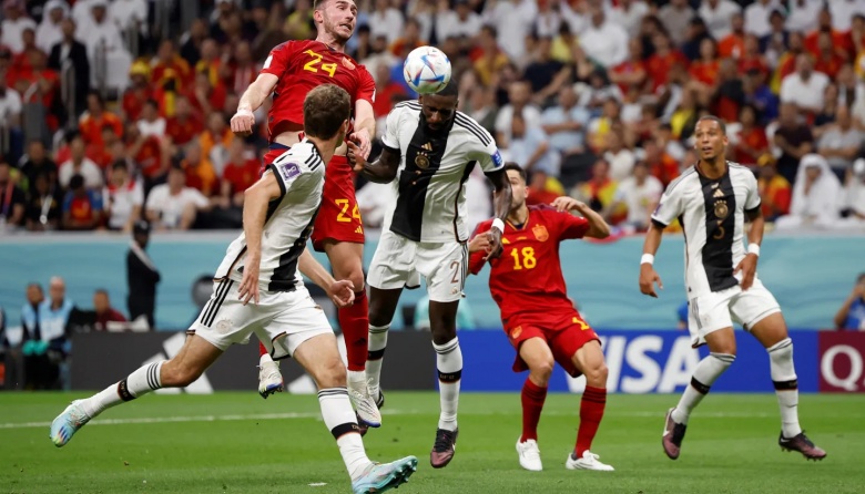 Alemania y España empataron 1-1