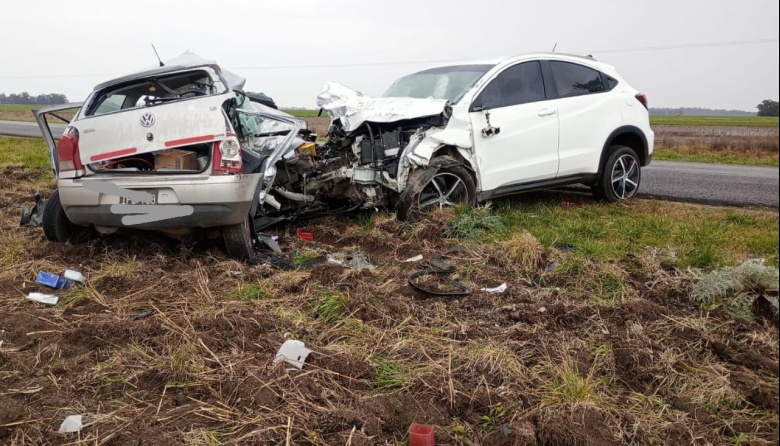 Choque fatal en la ruta 55: murió un pediatra que iba desde Balcarce a trabajar a Lobería