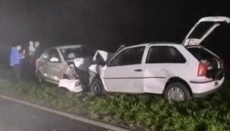 Seis Heridos en Choque Frontal en la Ruta 88 por la Niebla