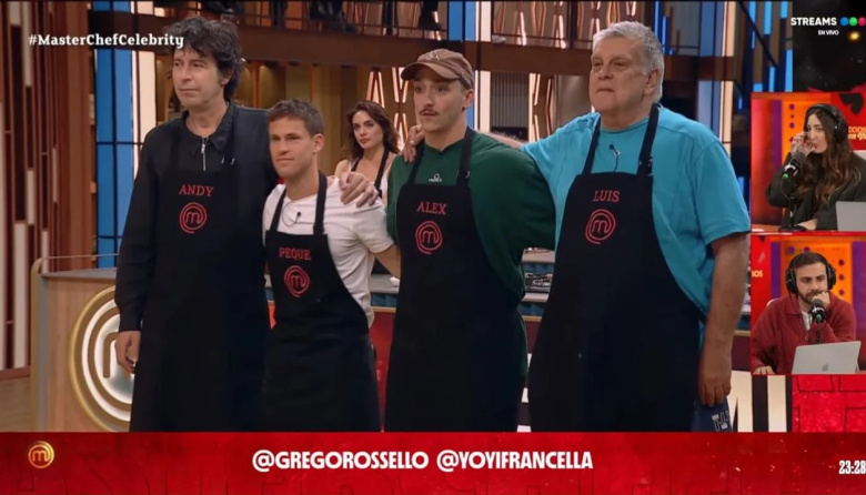 El Peque Schwartzman es el tercer eliminado de MasterChef Celebrity