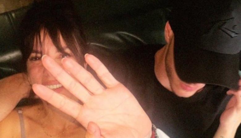 Foto de Gime Accardi con un hombre desata rumores