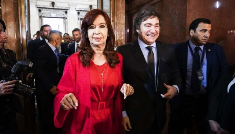Milei deseó una "pronta recuperación" a Cristina Kirchner tras su cirugía