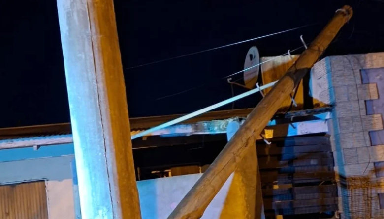 Temporal en la ciudad: Operativo de emergencia tras las ráfagas y lluvias del lunes