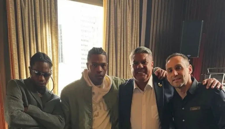 "Chiqui" Tapia dijo presente en el SuperBowl: ¿Llevó a algún seca nucas?