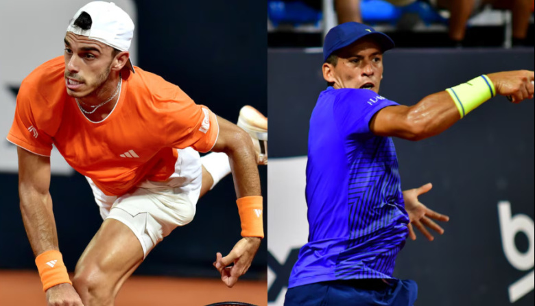 Cerúndolo y Báez van por un lugar en las semifinales del ATP 250 de Santiago