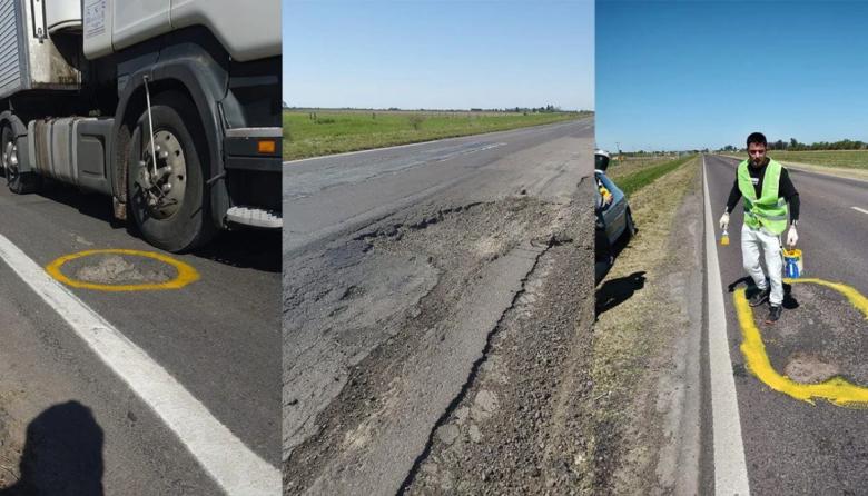 ¿Cómo no querés que estén las rutas destruidas? El Estado llevó la obra pública a su mínima expresión