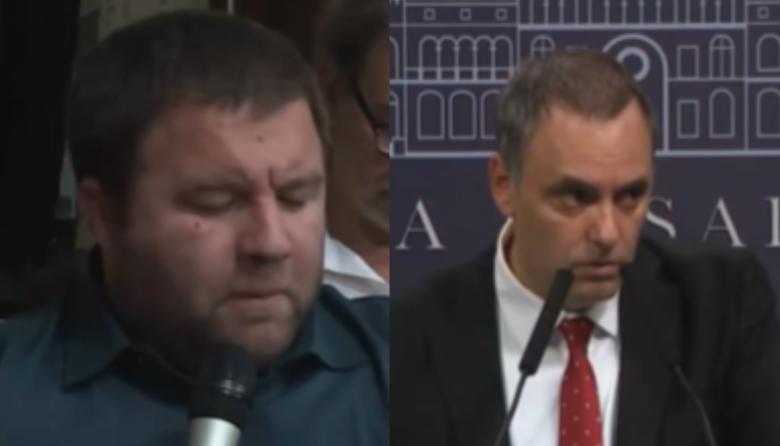 Adorni se cree rey y le exigió a un periodista que le pida disculpas