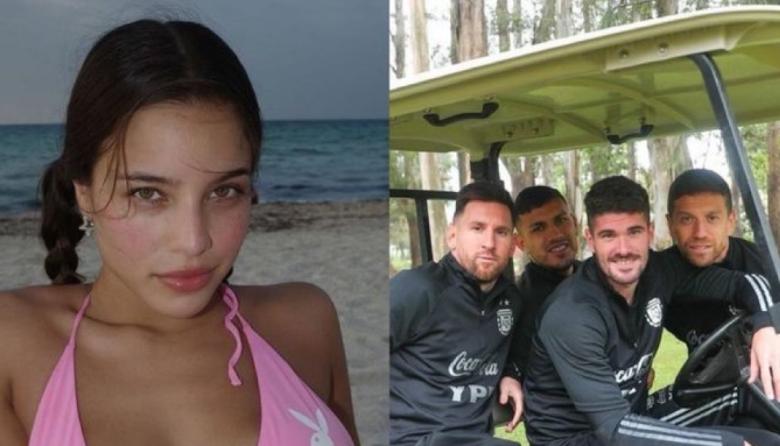 Aseguran que Emilia le habría mandado mensajes a un jugador de la Selección