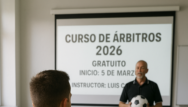 Curso gratuito de árbitros 2026: la Liga Necochea abre la inscripción