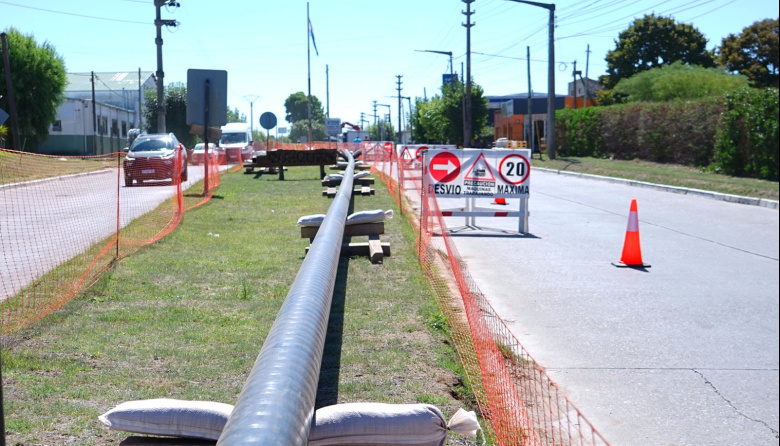 Ampliación de la red de gas: avanza la obra entre Necochea y Quequén