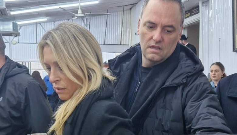 La esposa de Manuel Adorni viajó con la comitiva oficial de Milei a Estados Unidos