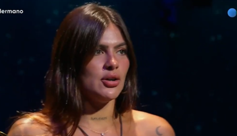 El exnovio de Luana apareció en vivo, la destrozó y ella amenazó con abandonar la casa