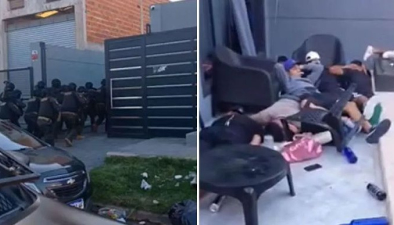 Allanamiento fatal en una pool party: terminó a los tiros, con un delincuente muerto y una megabanda desarticulada