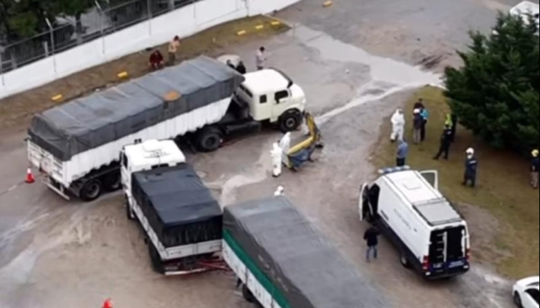 Conmoción en Quequén: identificaron al camionero que murió aplastado por su propio vehículo