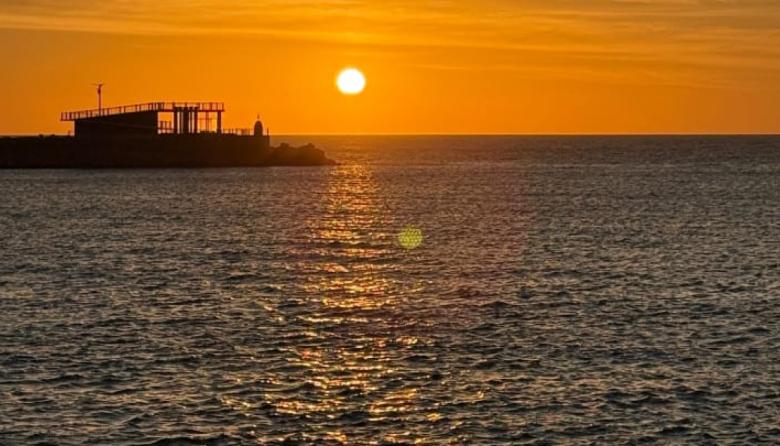 Calor pleno y sol a pleno en Necochea