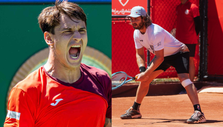 Camilo Ugo Carabelli y Marco Trungelliti en semifinales del ATP de Marrakech